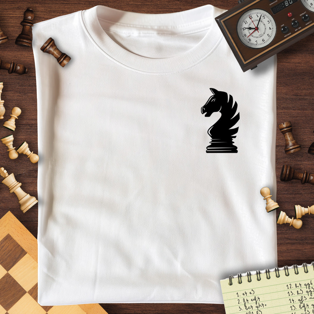 Knight Chess Patch T-Shirt