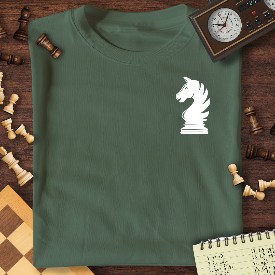 Knight Chess Patch T-Shirt