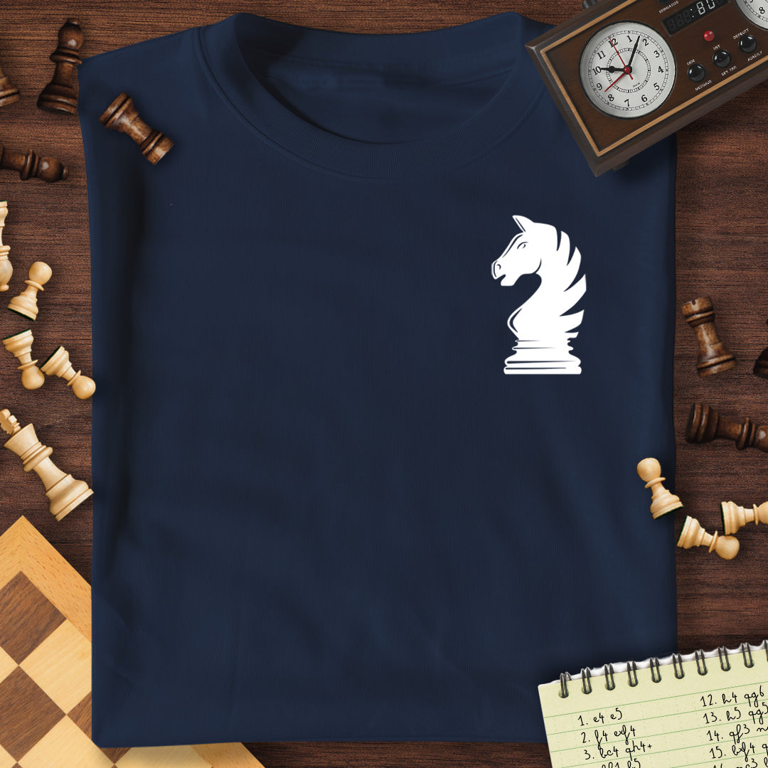 Knight Chess Patch T-Shirt