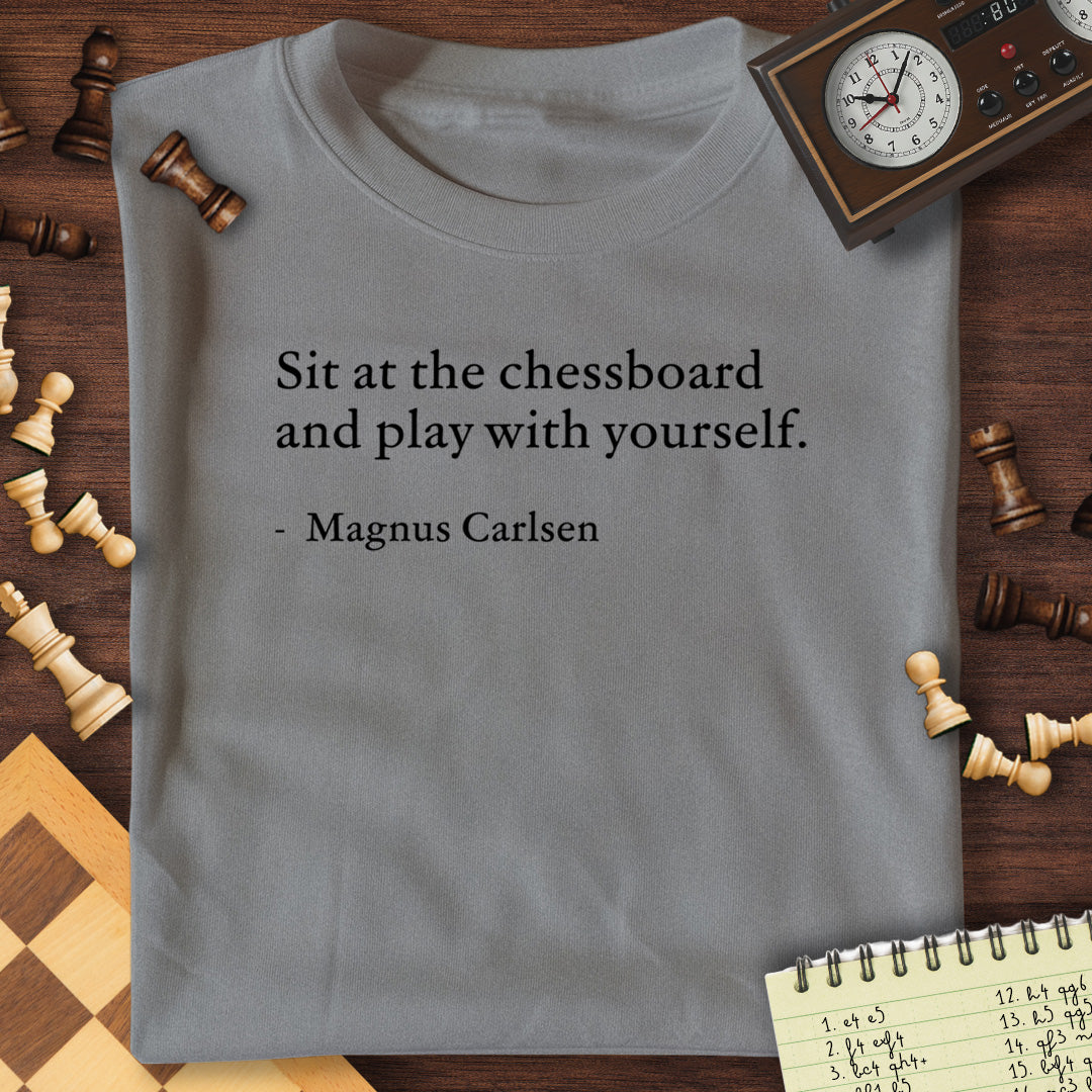 Short Magnus Carlsen Quote T-Shirt