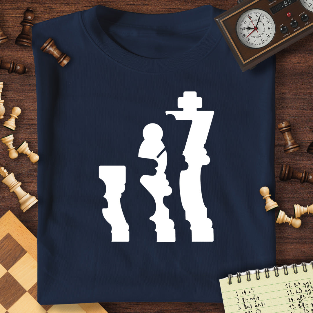 Chess Pieces Silhouette T-Shirt