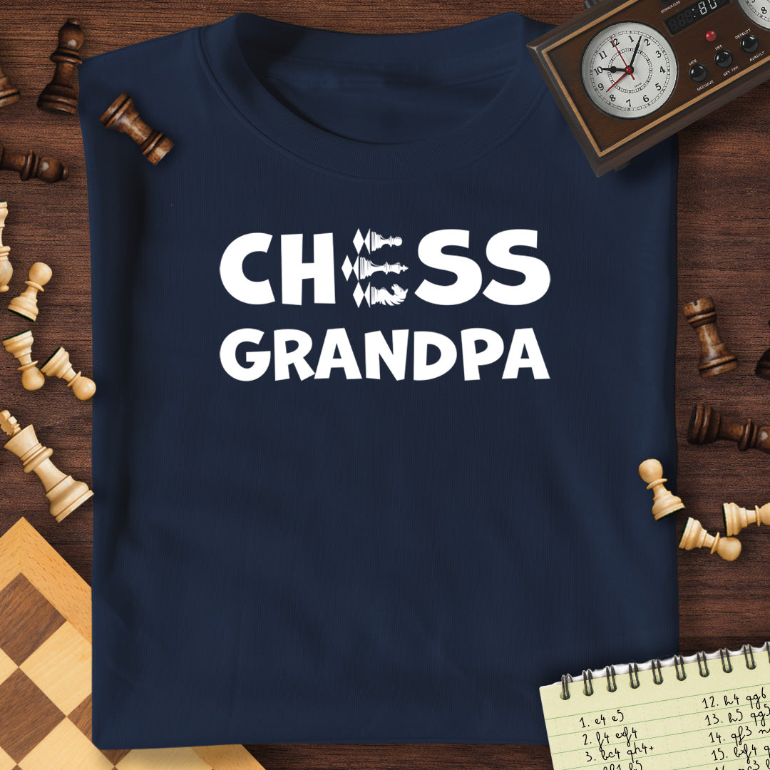 Chess Grandpa Triad T-Shirt