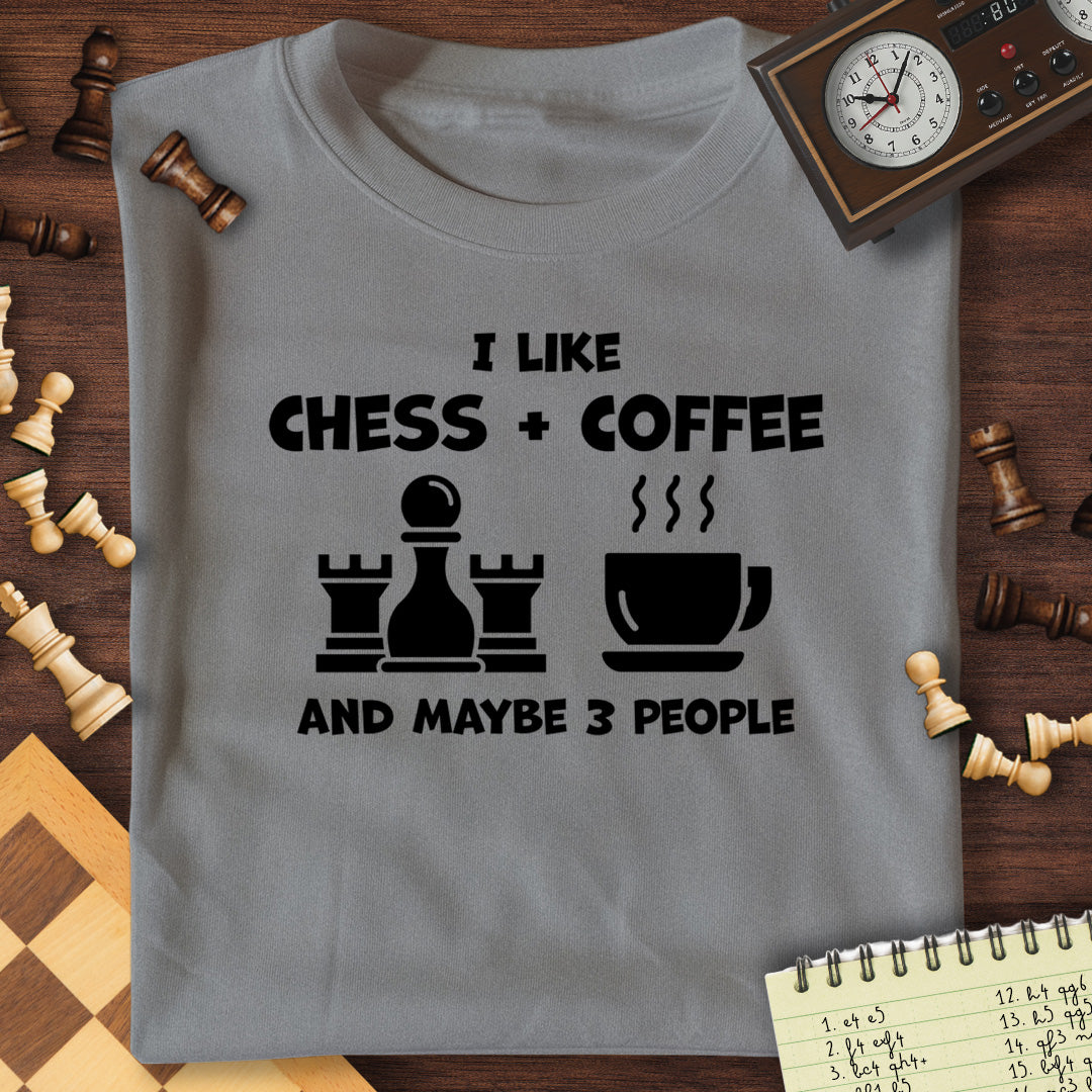 I Like Chess + Coffee T-Shirt
