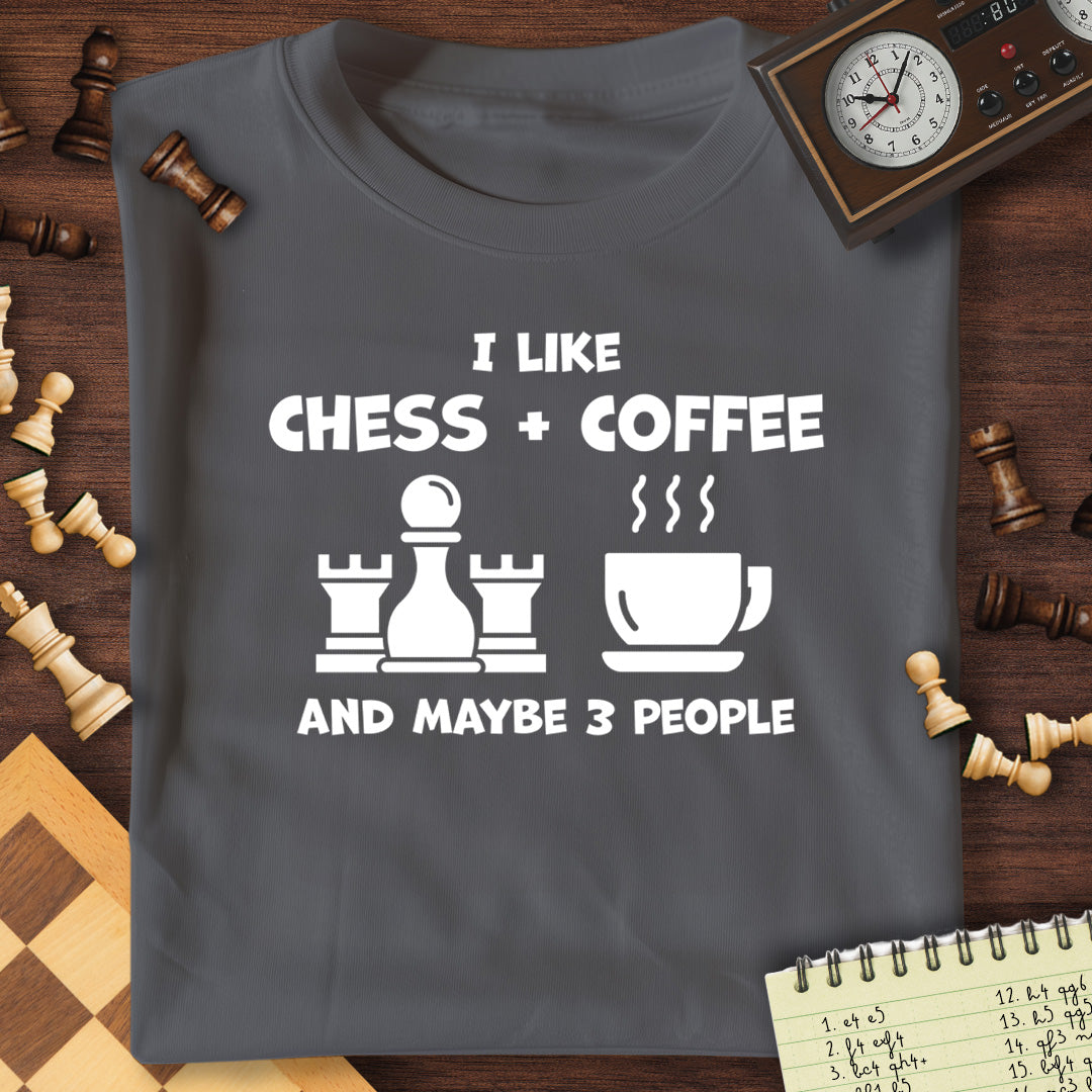 I Like Chess + Coffee T-Shirt