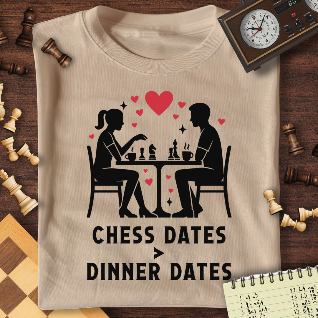 Chess Over Dinner T-Shirt