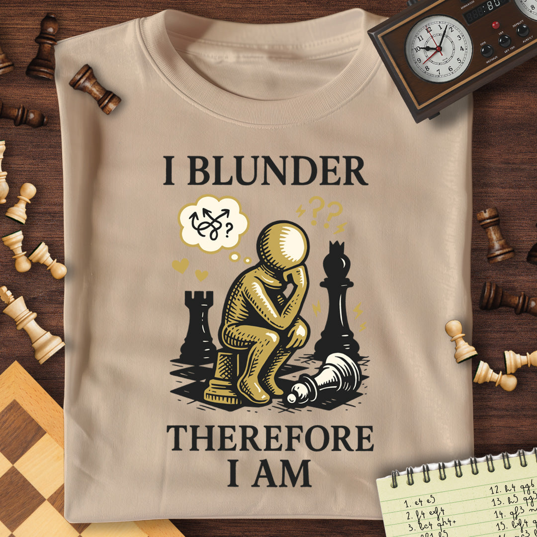 Chess Descartes T-Shirt