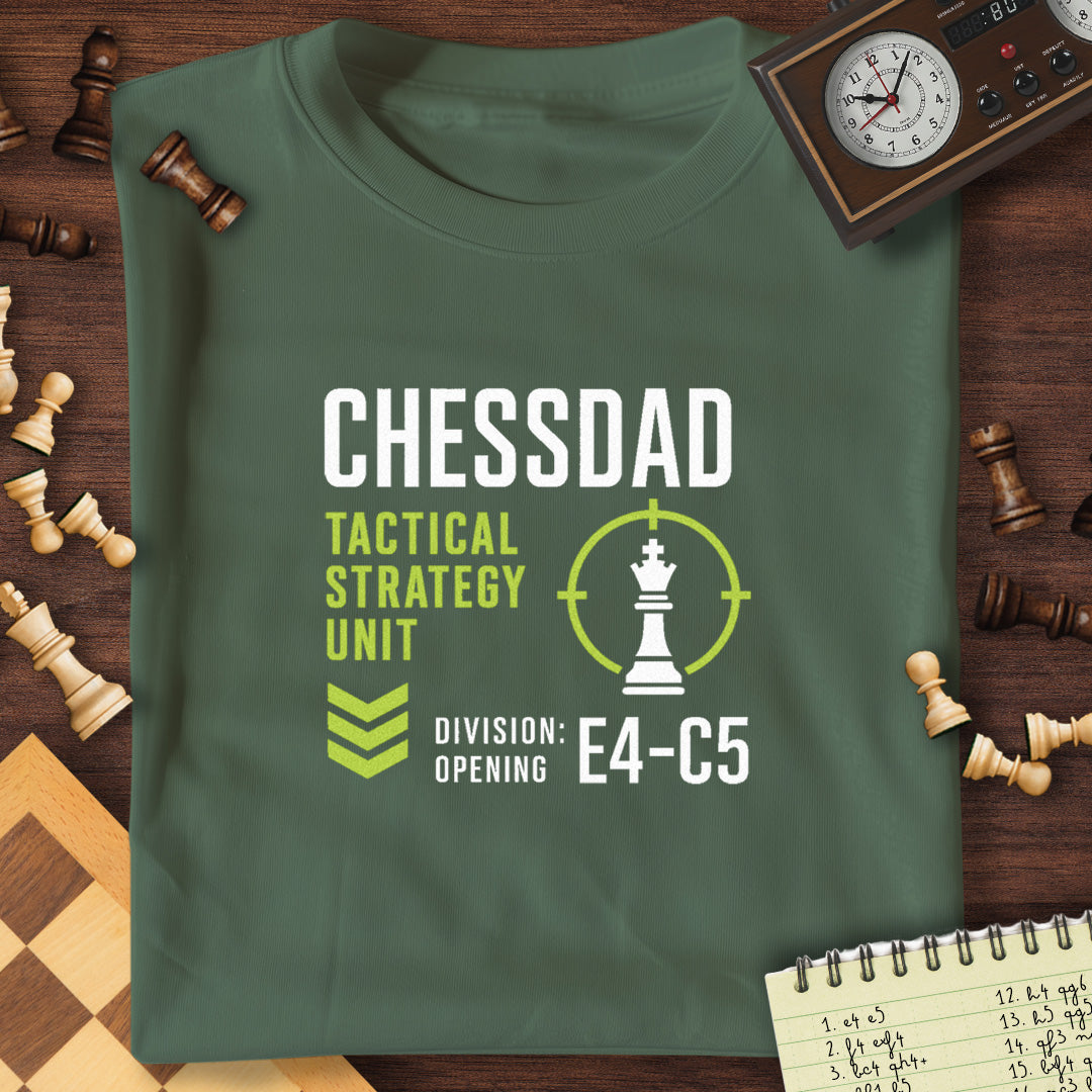Tactical Chess Dad T-Shirt