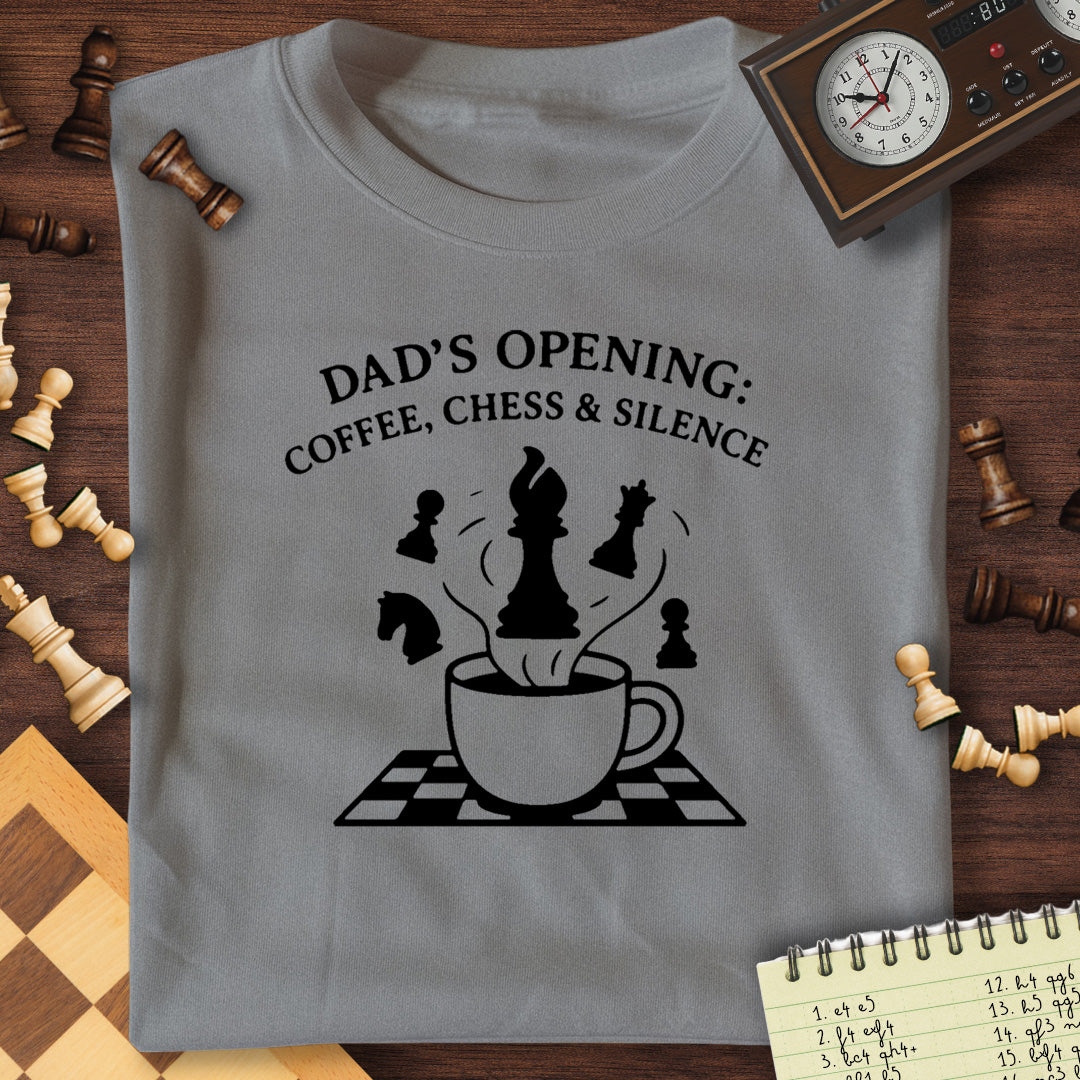 Coffee Chess Silence T-Shirt