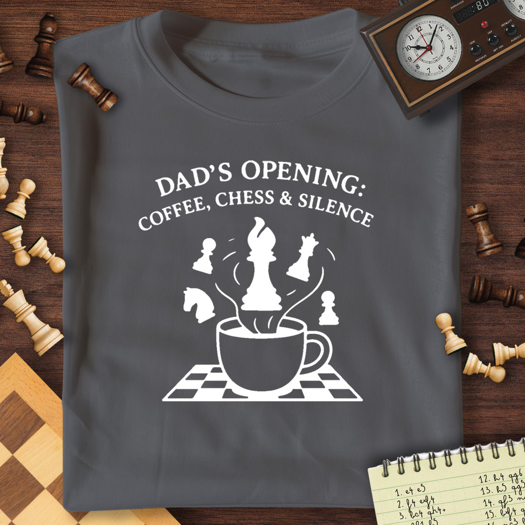 Coffee Chess Silence T-Shirt
