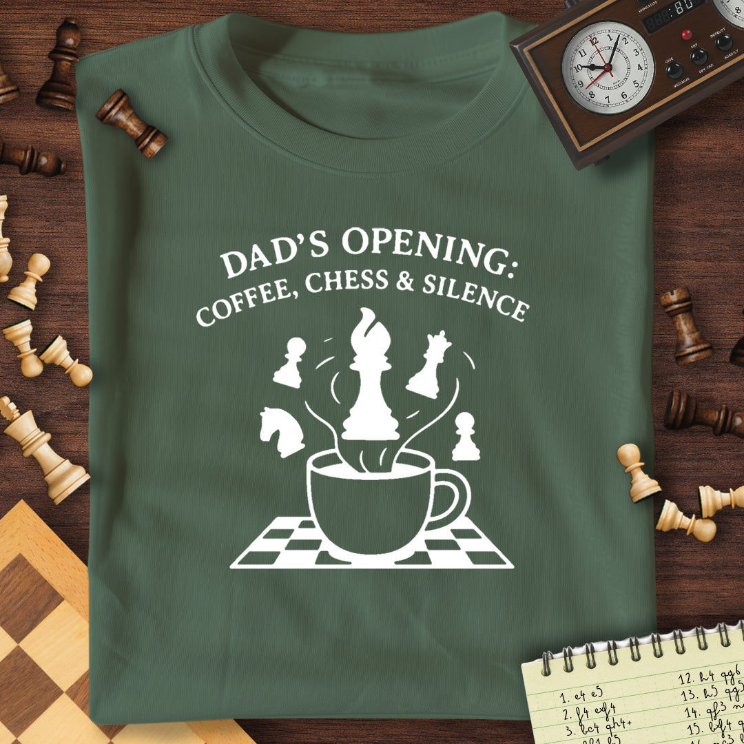 Coffee Chess Silence T-Shirt