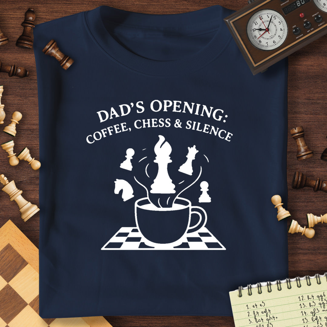 Coffee Chess Silence T-Shirt
