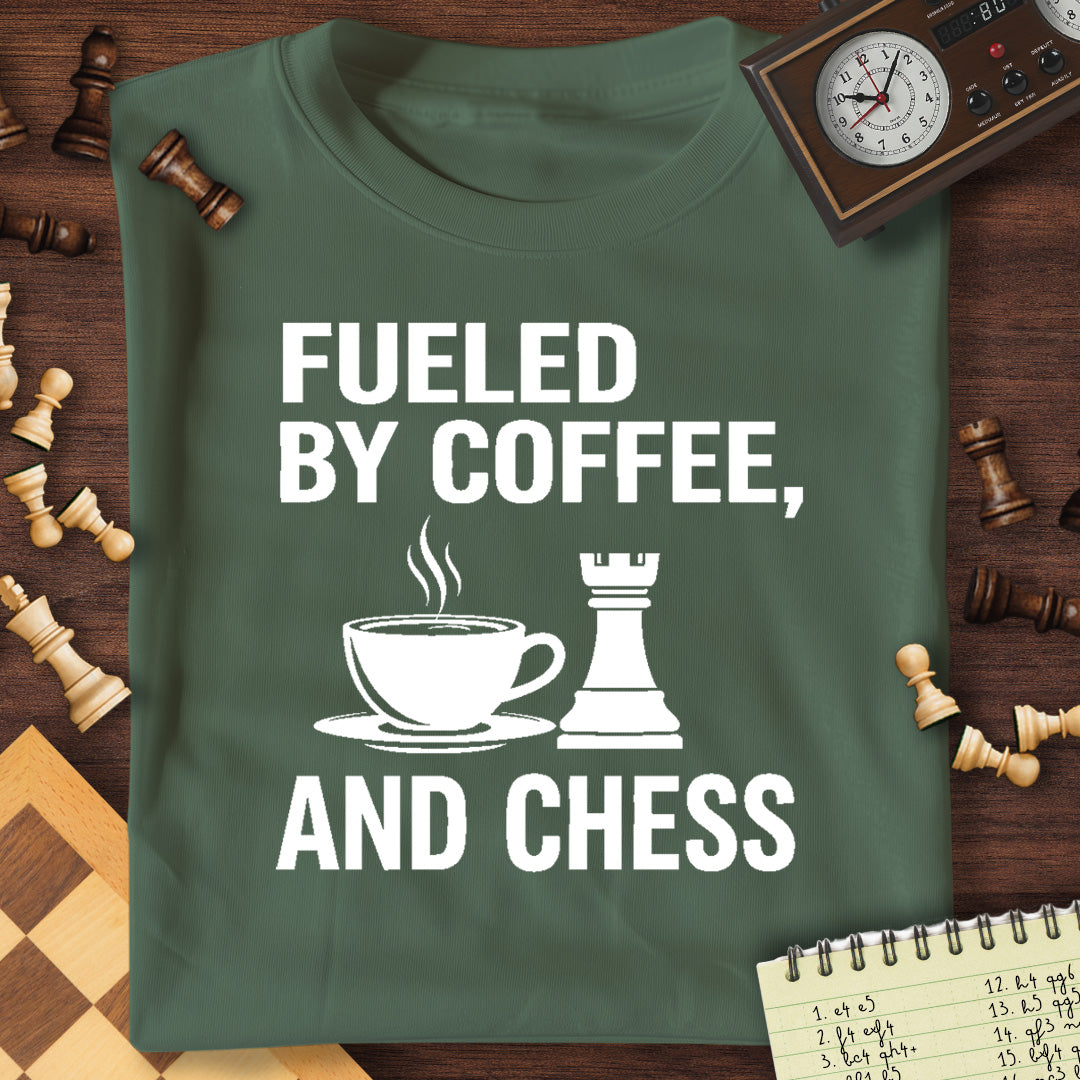 Fueled By Coffee & Chess T-Shirt