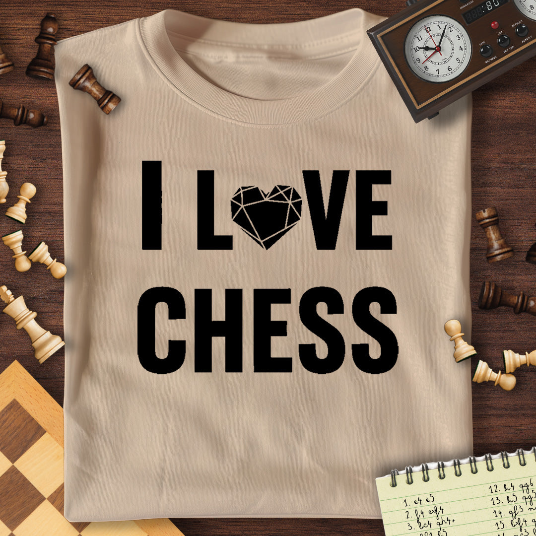 I Love Chess T-Shirt