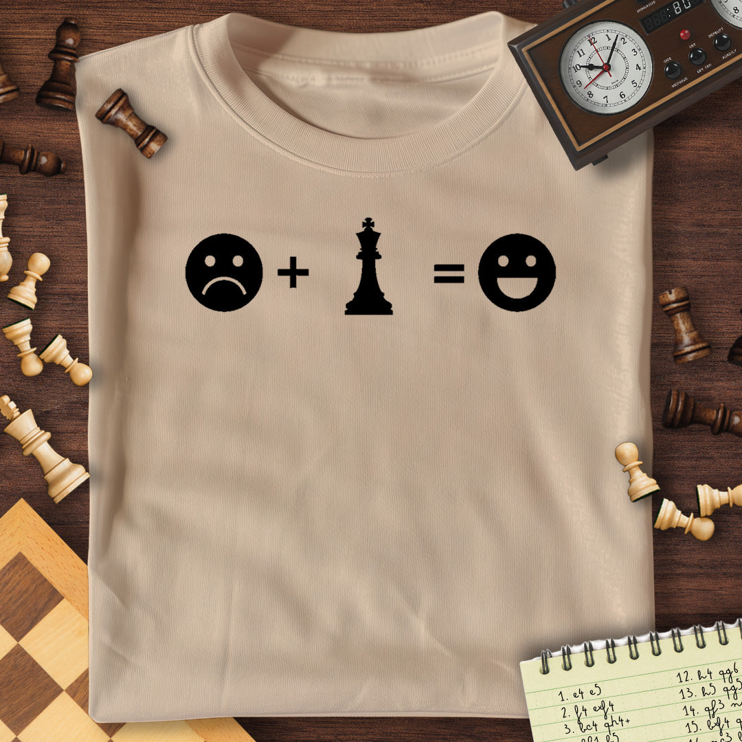 Sad + Chess = Happy T-Shirt