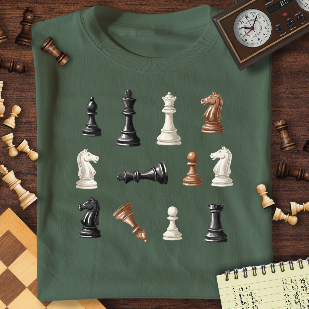 Chess Pieces T-Shirt