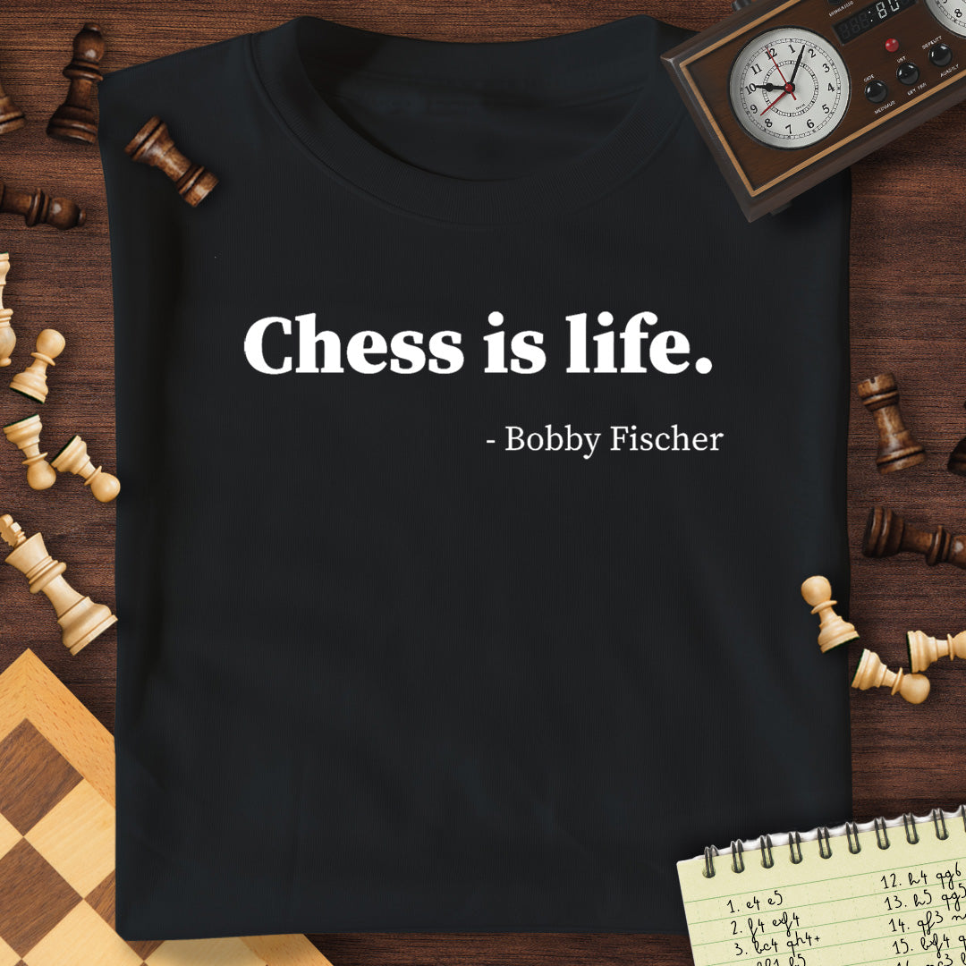 Bobby Fischer Quote #4 T-Shirt