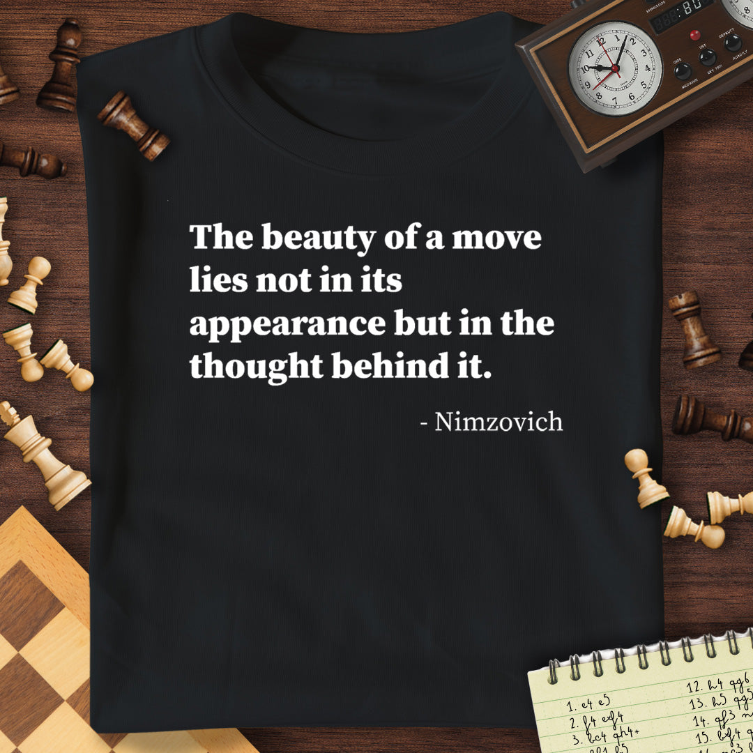 Aron Nimzowitsch Quote #2 T-Shirt