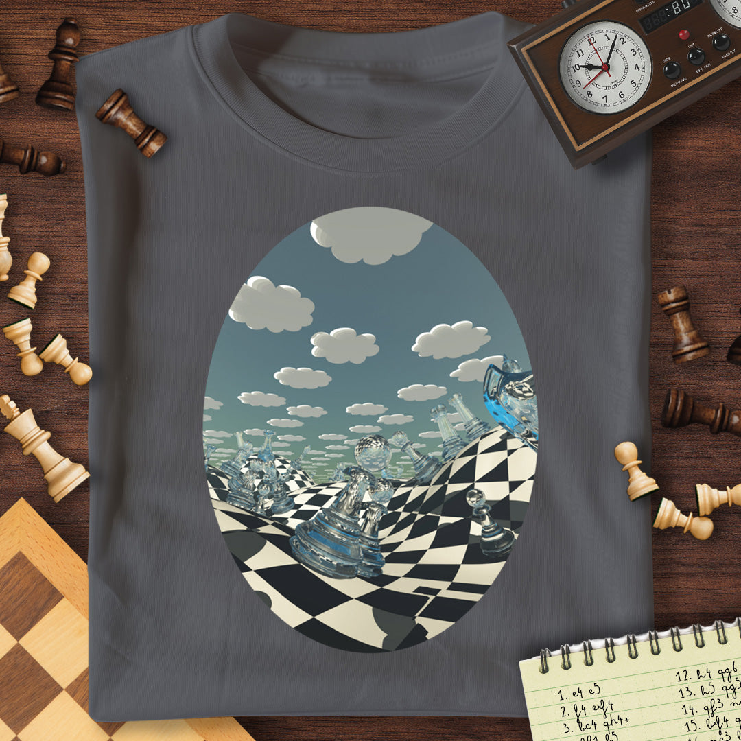 Distorted Chess World T-Shirt