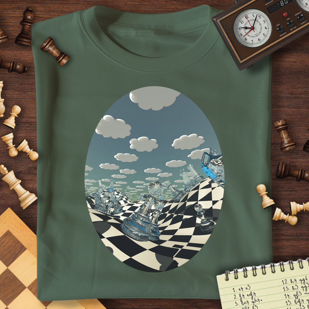 Distorted Chess World T-Shirt