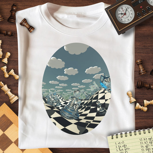 Distorted Chess World T-Shirt