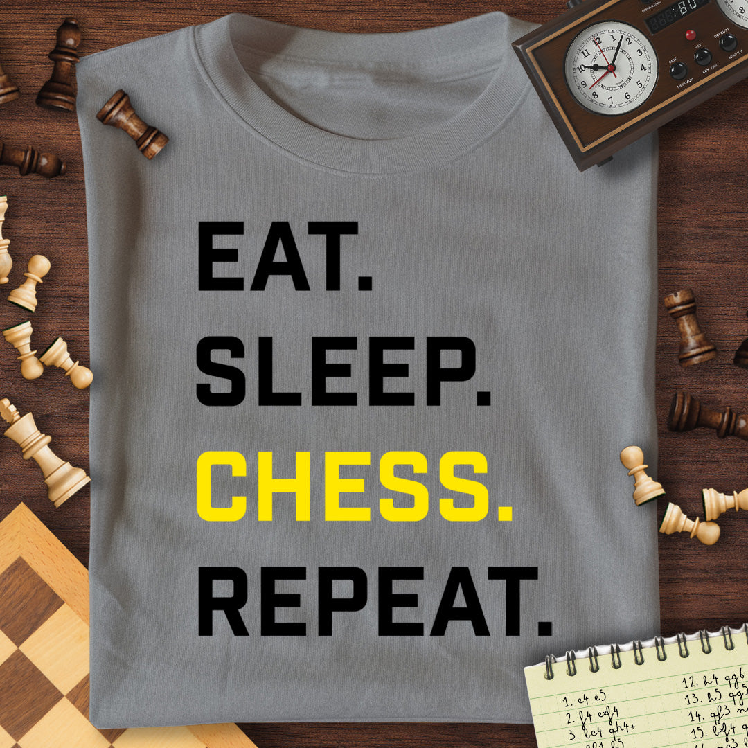 Eat Sleep Chess Repeat T-Shirt