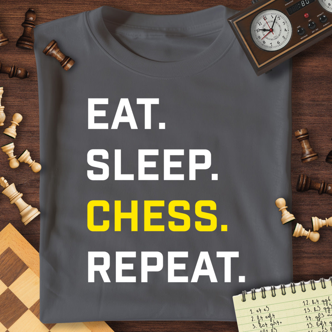 Eat Sleep Chess Repeat T-Shirt