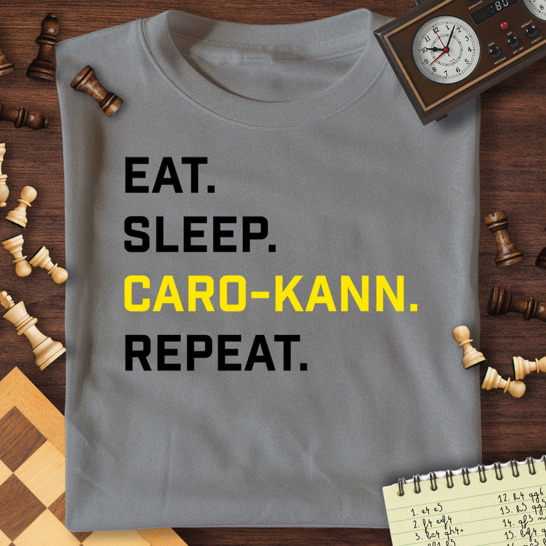 Eat Sleep Caro-Kann Repeat T-Shirt