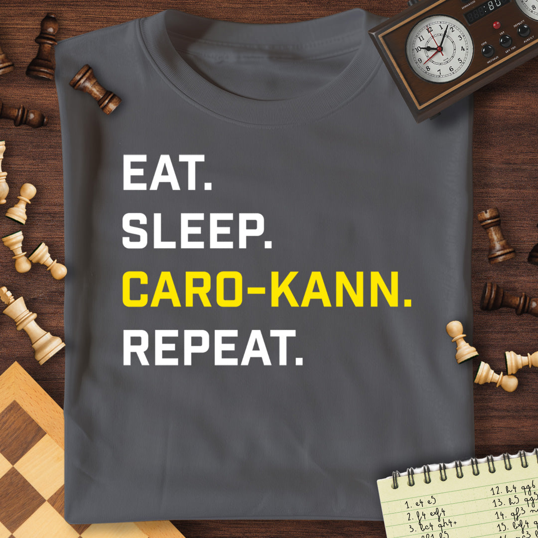 Eat Sleep Caro-Kann Repeat T-Shirt