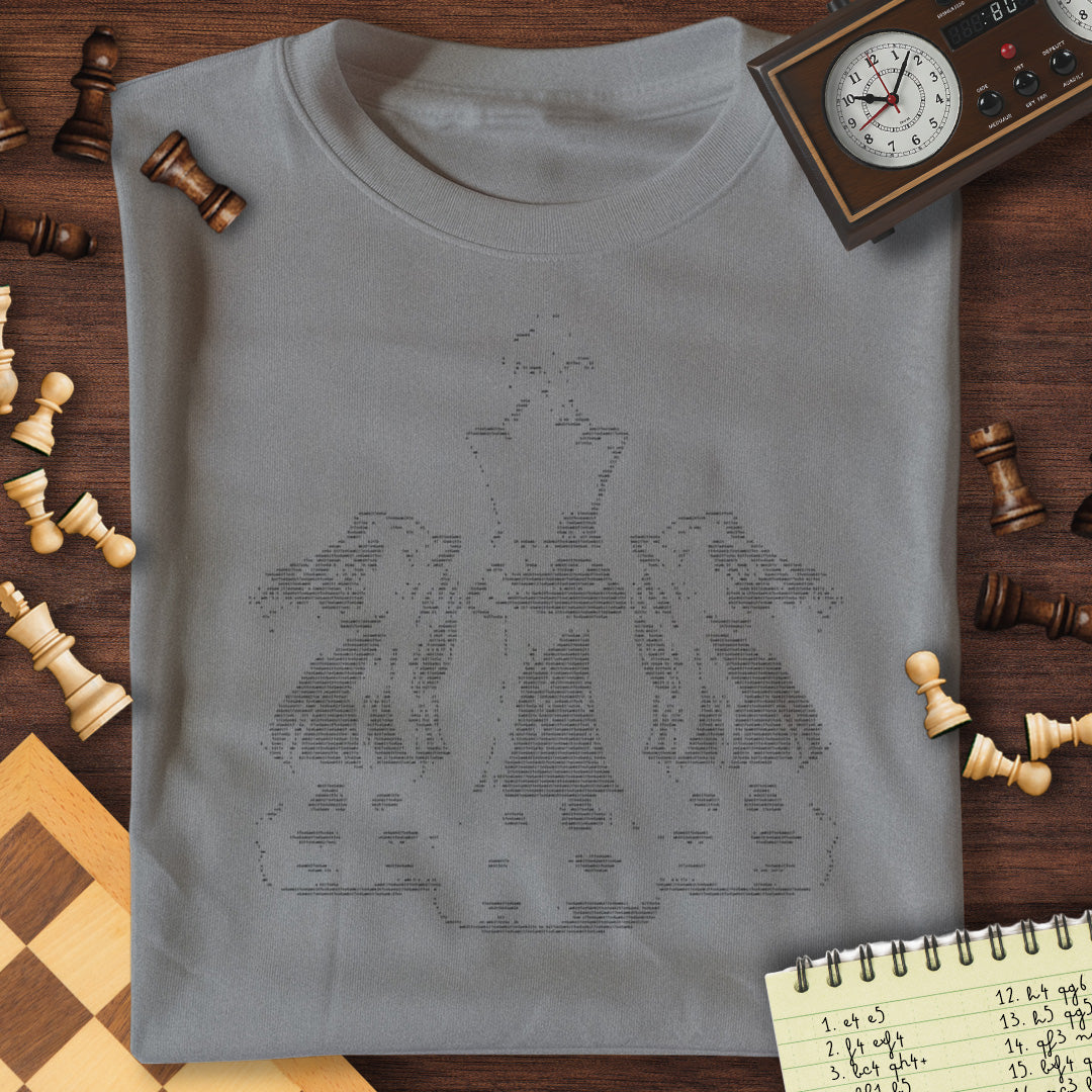 TeeGambit ASCII Shaded Art T-Shirt