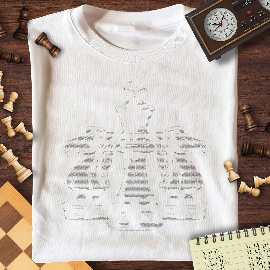 TeeGambit ASCII Shaded Art T-Shirt