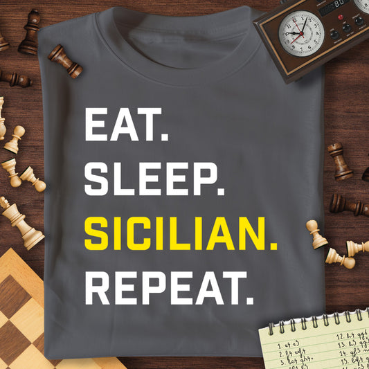 Eat Sleep Sicilian Repeat T-Shirt