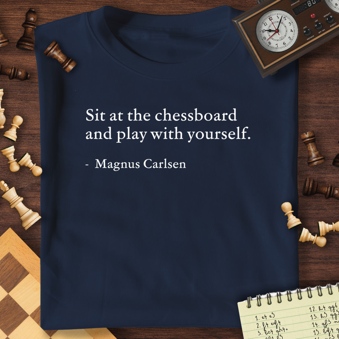 Short Magnus Carlsen Quote T-Shirt
