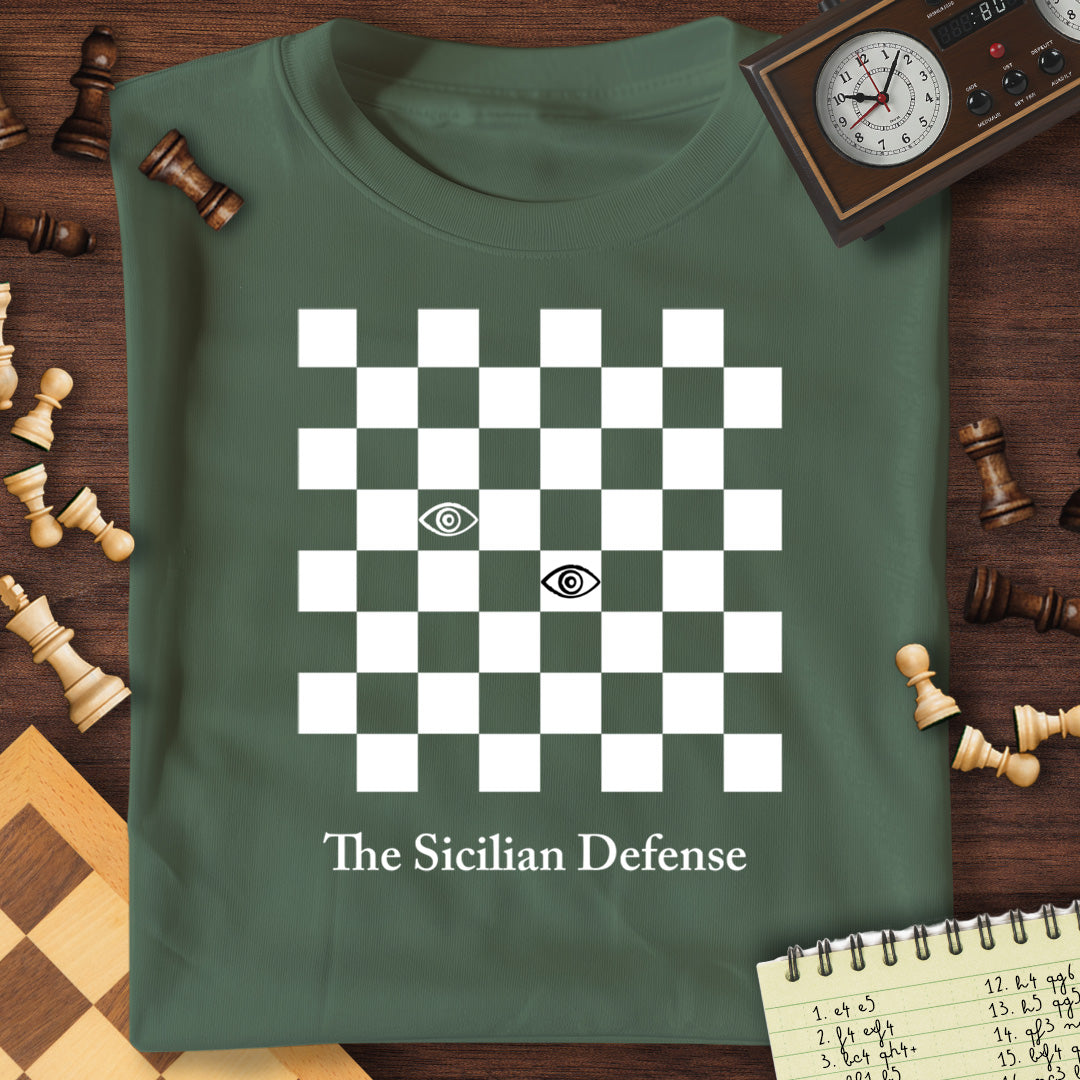 Sicilian Defense Eyes T-Shirt
