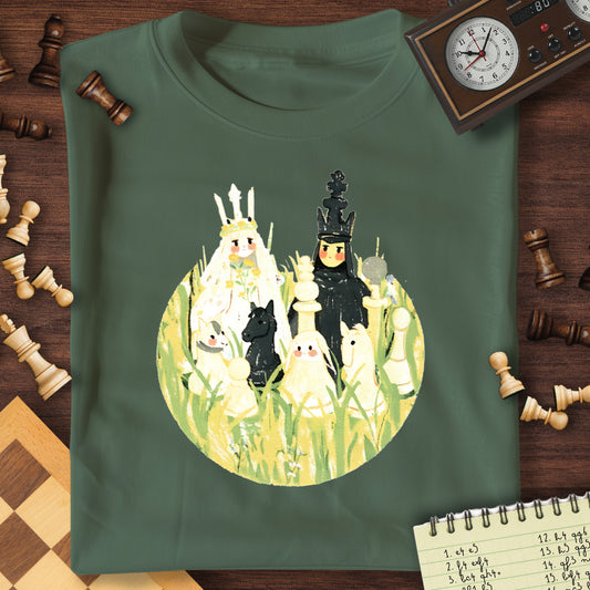 Cute Crayon Chess T-Shirt