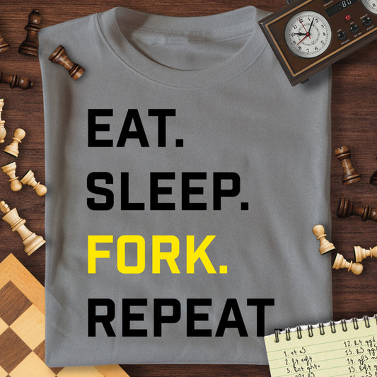 Eat Sleep Fork Repeat T-Shirt