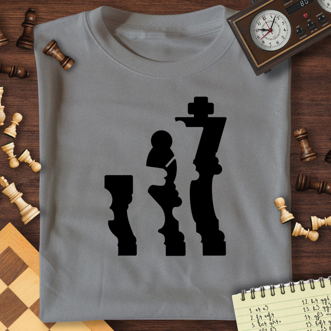 Chess Pieces Silhouette T-Shirt