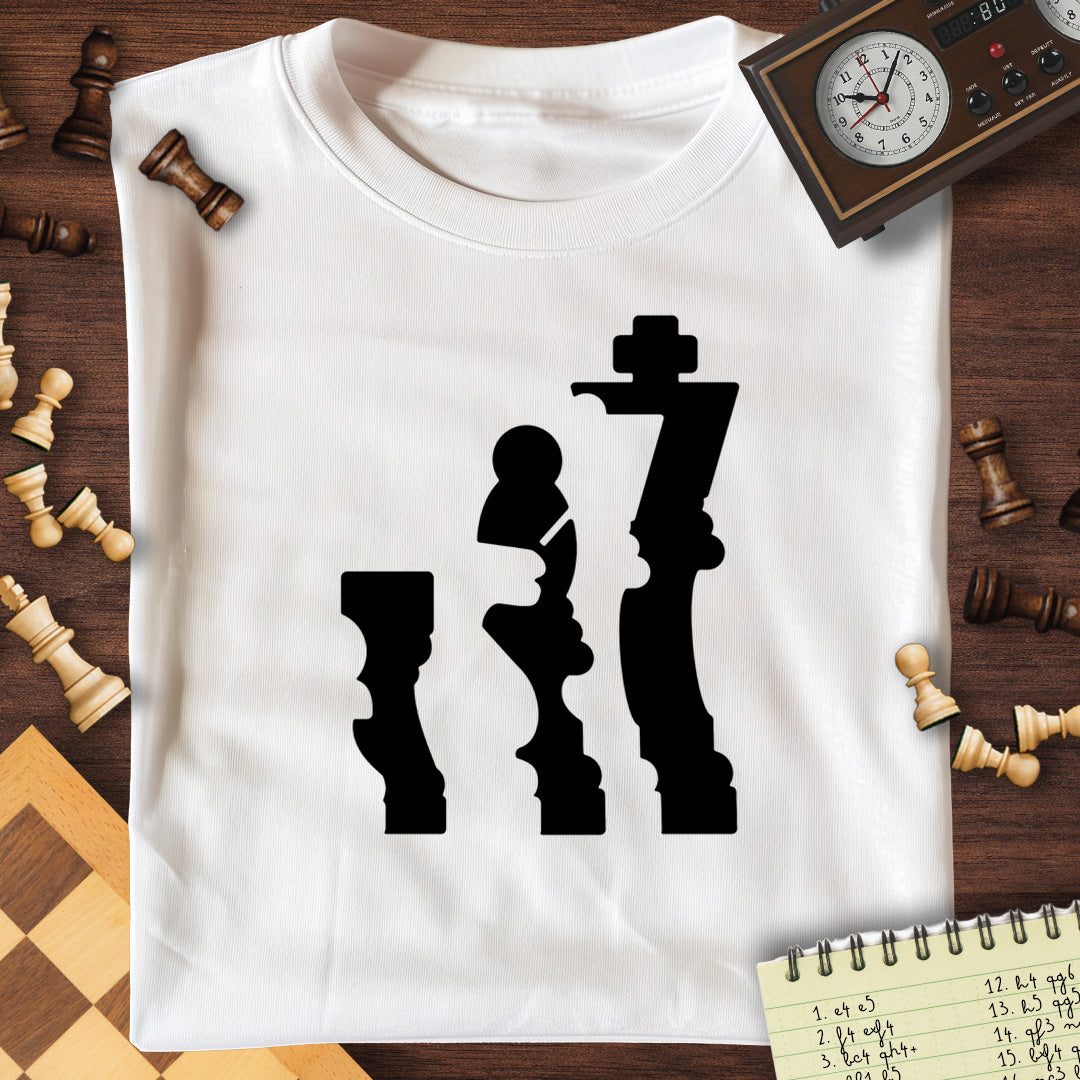Chess Pieces Silhouette T-Shirt