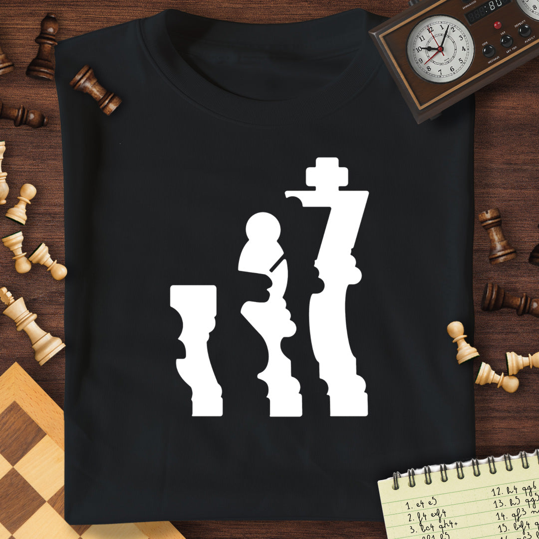 Chess Pieces Silhouette T-Shirt