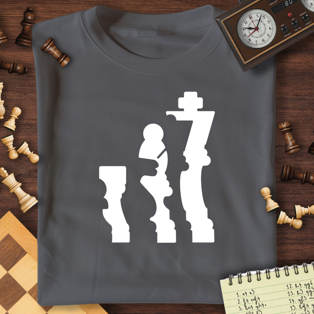 Chess Pieces Silhouette T-Shirt
