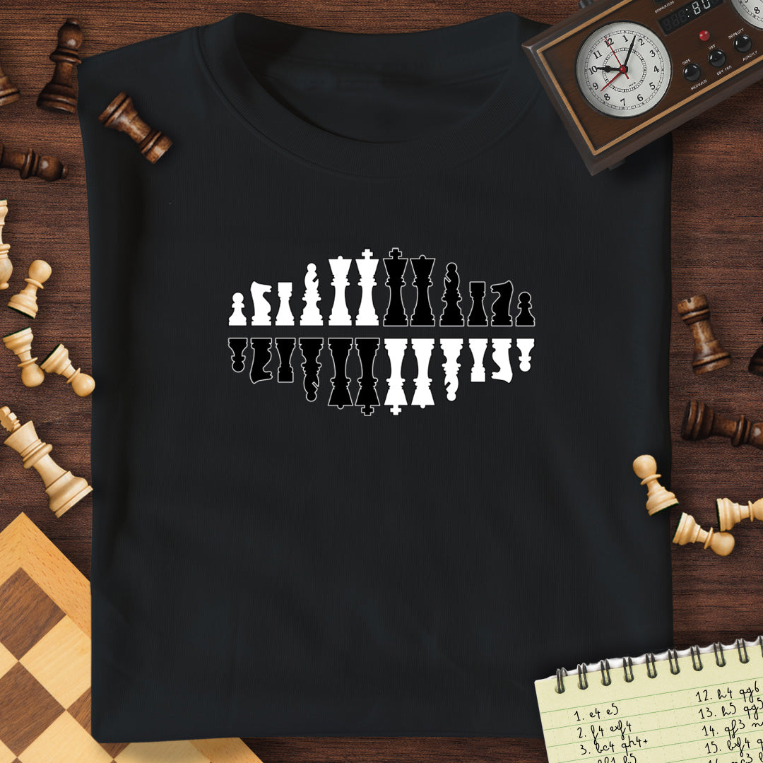 Chess Oval Reflection T-Shirt