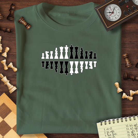 Chess Oval Reflection T-Shirt