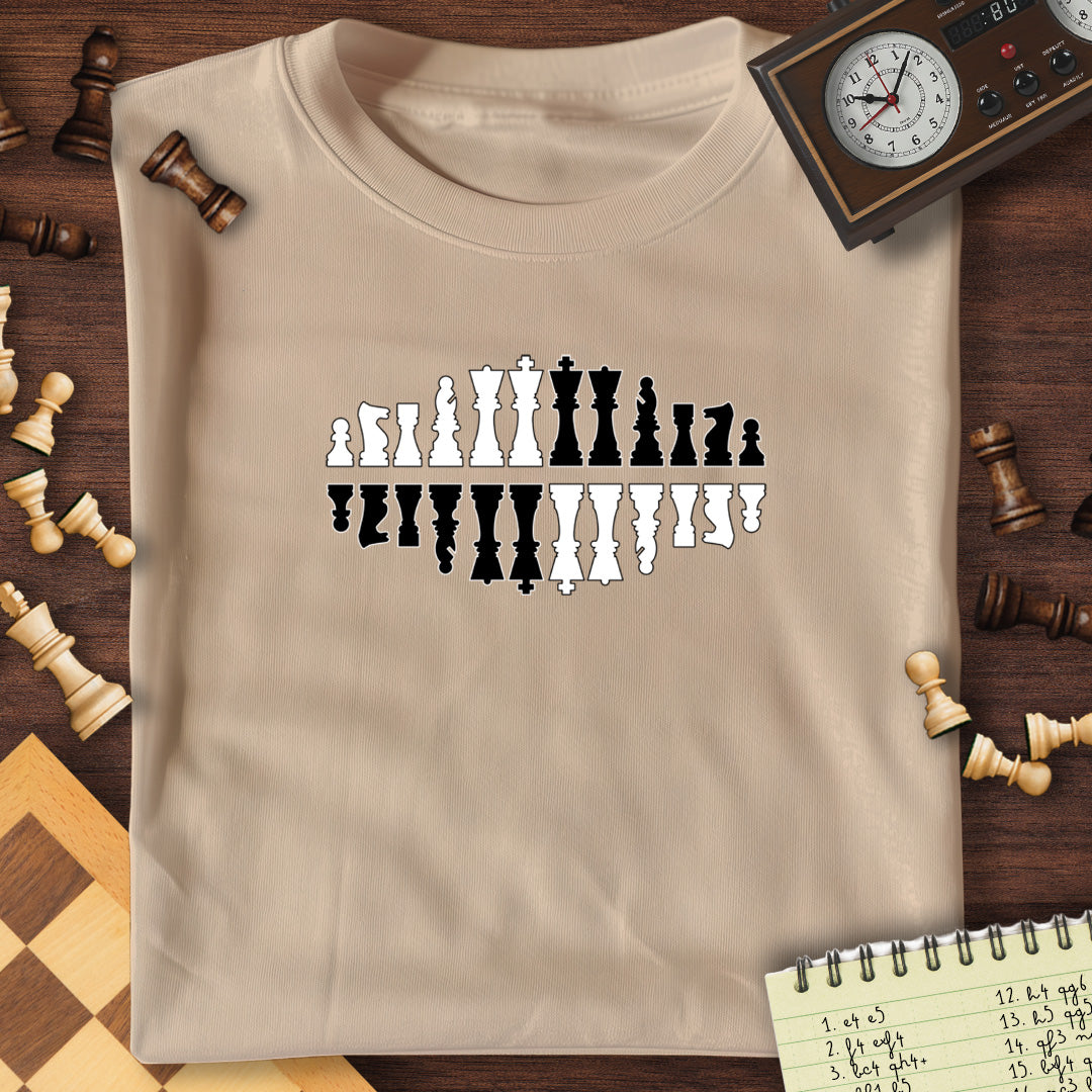 Chess Oval Reflection T-Shirt