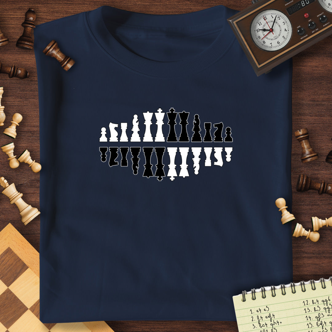 Chess Oval Reflection T-Shirt