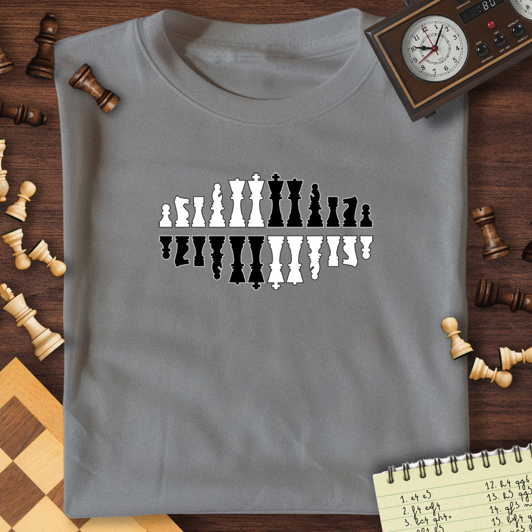 Chess Oval Reflection T-Shirt