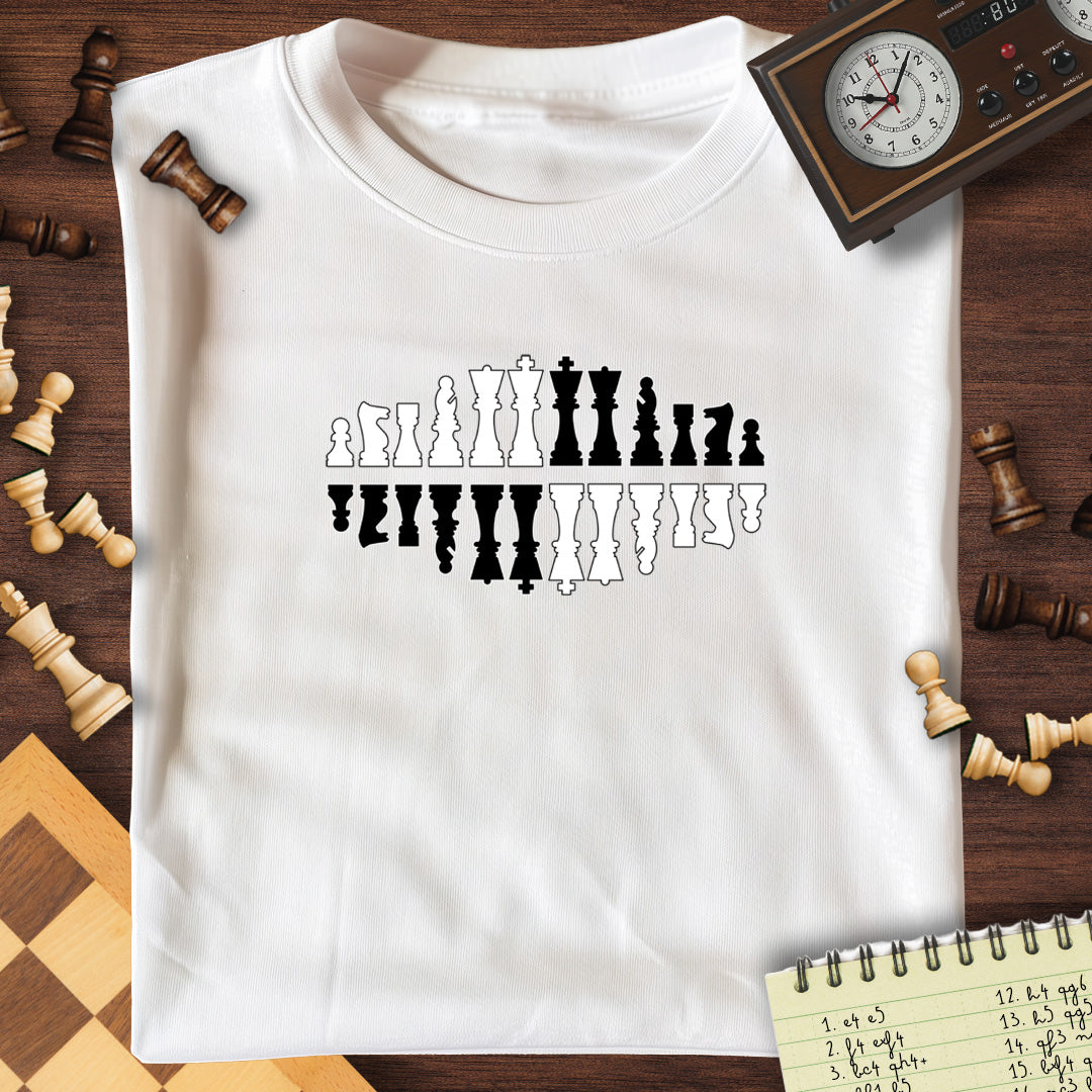 Chess Oval Reflection T-Shirt