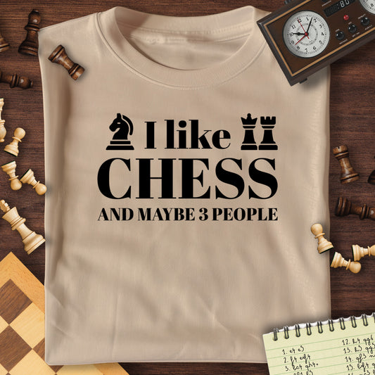 Chess & 3 People T-Shirt
