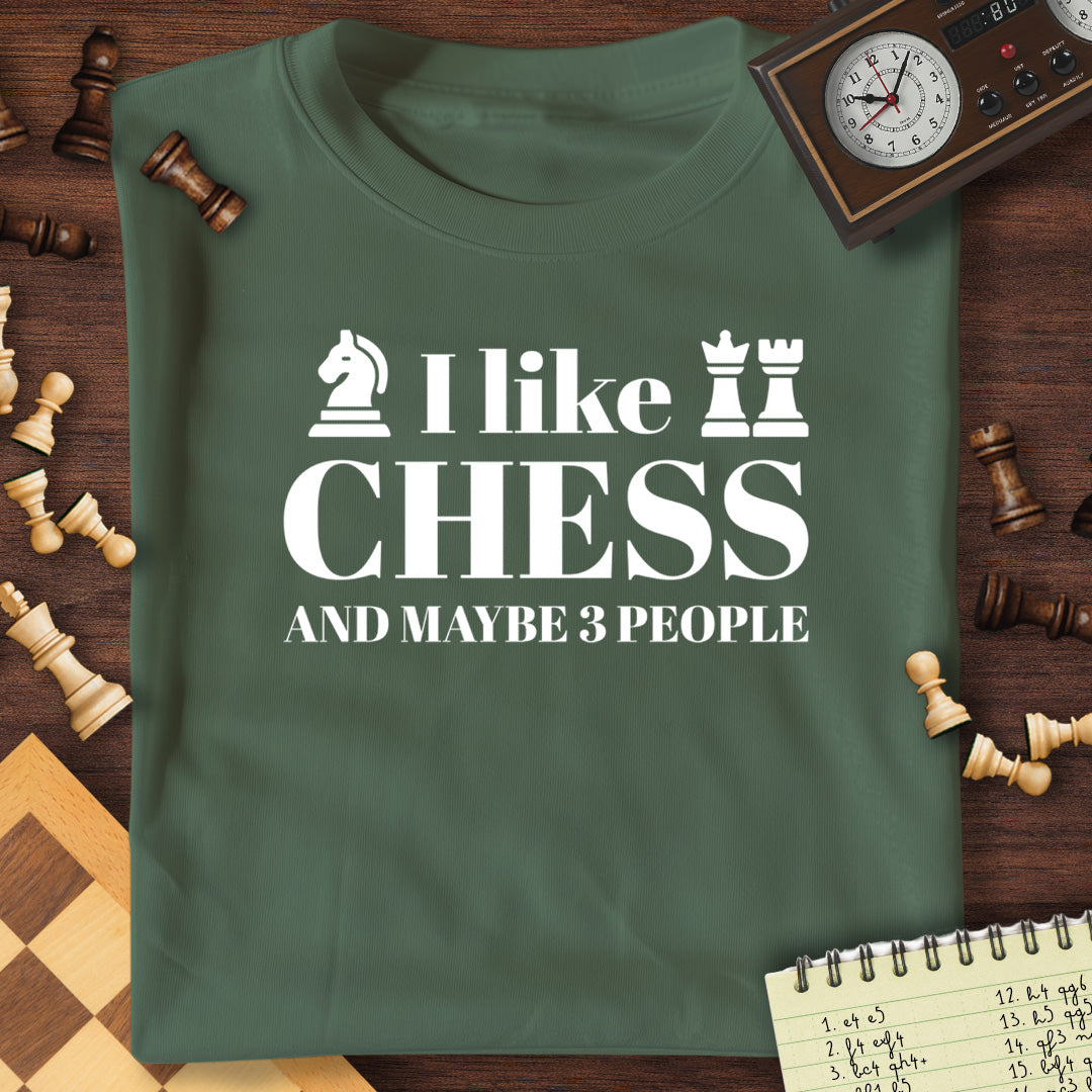 Chess & 3 People T-Shirt