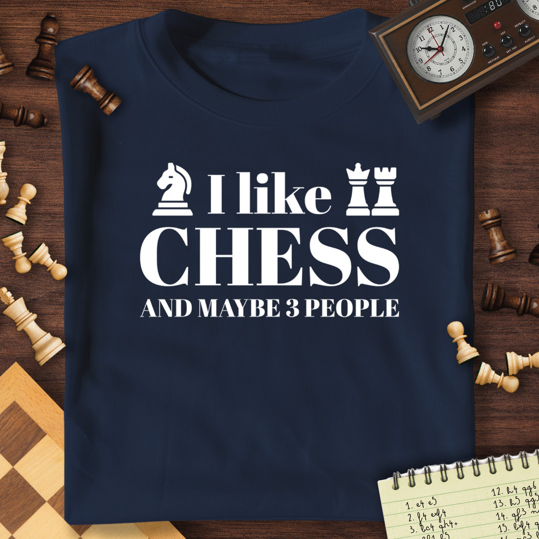 Chess & 3 People T-Shirt