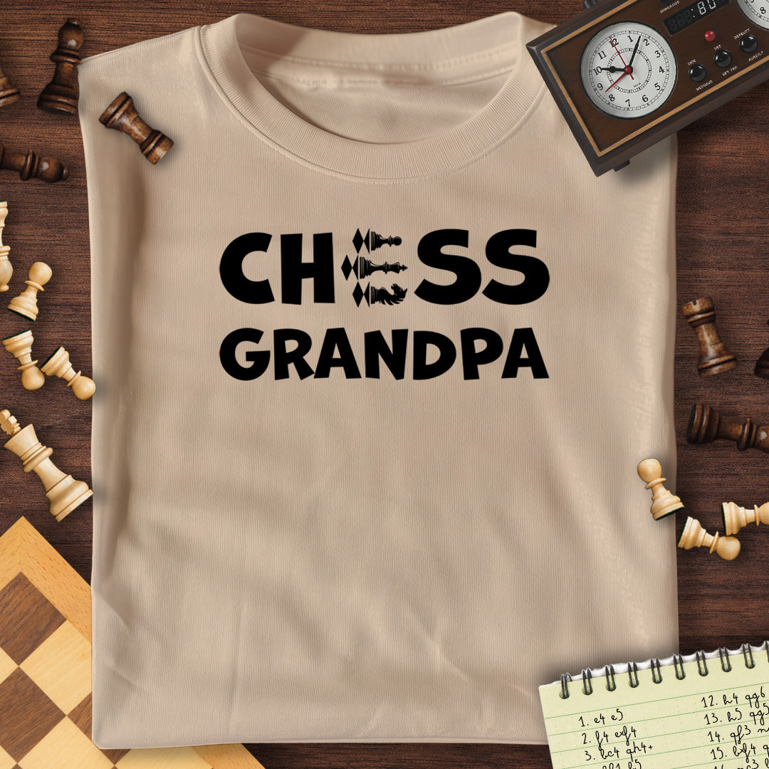 Chess Grandpa Triad T-Shirt