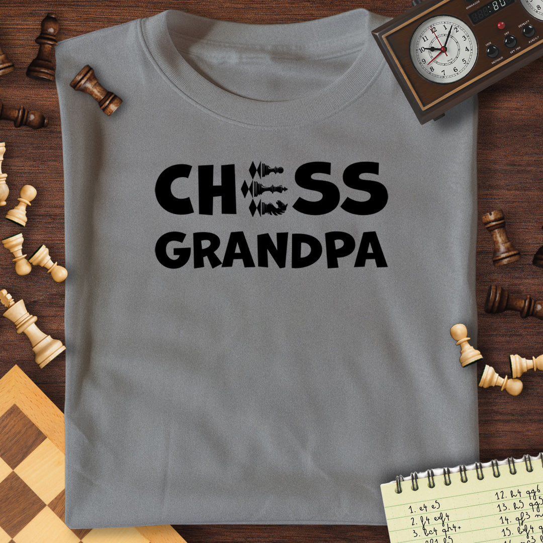 Chess Grandpa Triad T-Shirt